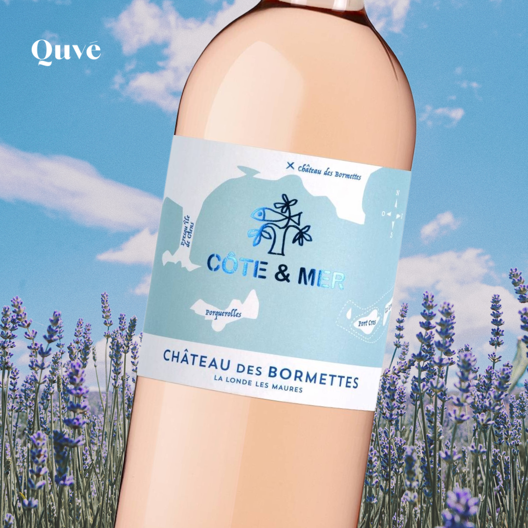 Chateau des Bormettes "Cote et Mer" Cotes de Provence Rose 2022