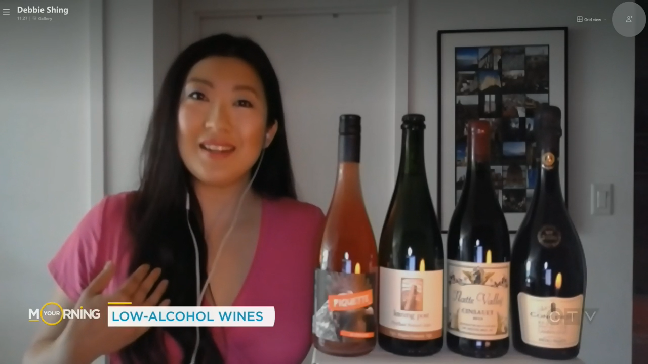 Stay hydrated with lower-alcohol wines