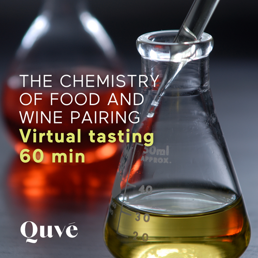 The Chemistry of Food and Wine: Virtual Wine Tasting - 60 min